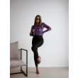 Legginsy modelujące / BRYCZES PRĄŻEK BLACK / Double Push / Wysoki stan /  XS - S - M - L - XL